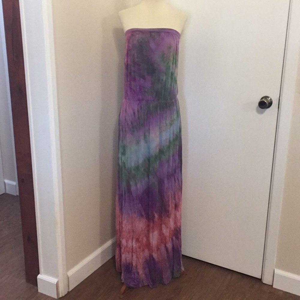 XS LOVE TANJANE Strapless Maxi Dress‎ FF13 4206